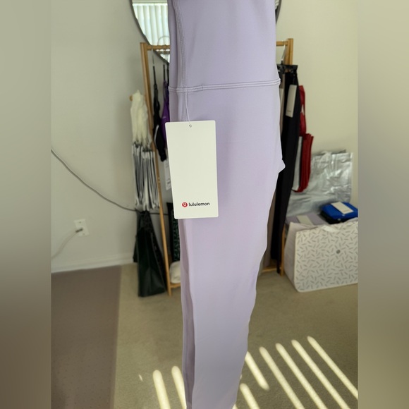NWT Lululemon Align High Rise Pants 25", Lilac Ether, Size 2 - Picture 6 of 8